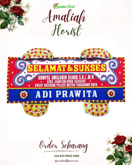 Papan Bunga Ucapan Selamat Pesurungan Kidul